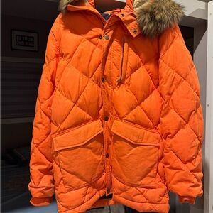 GAP Tan and Black Quilted Jacket